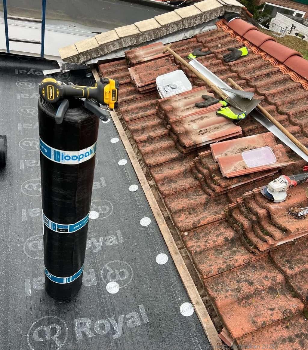 Dakrenovatie Van Plat Dak Hoorn 1